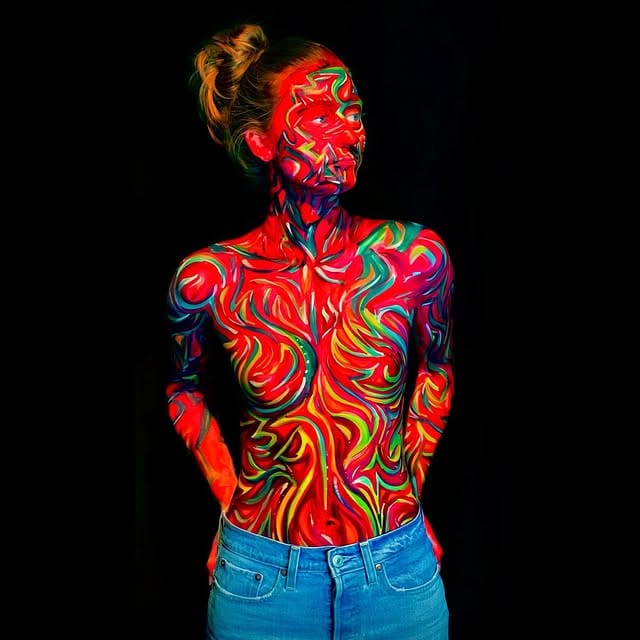 Body paint collaboration